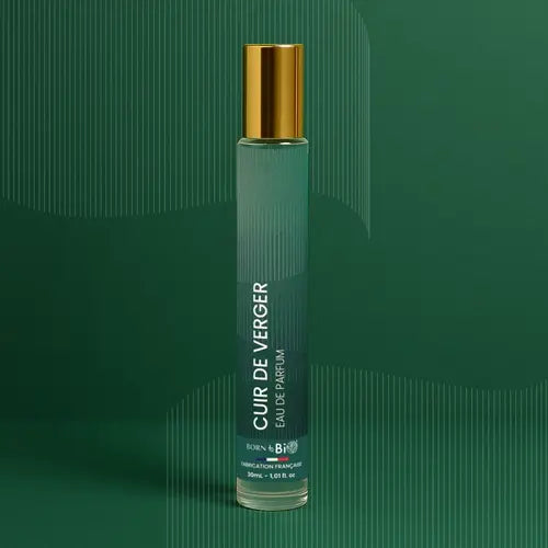 CUIR DE VERGER Eau de Parfum – bitter orange, cedarwood & musk – natural fragrance, made in Vichy, France | LaPeNu