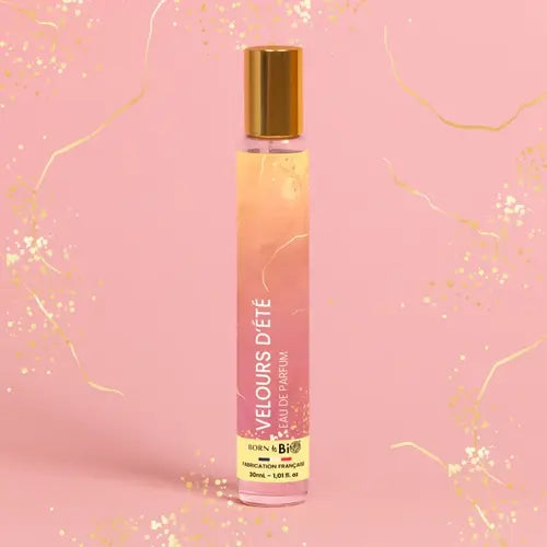 Floral fruity eau de parfum – rose, peach & cedar – natural fragrance made in Vichy, France – 30ml | LaPeNu