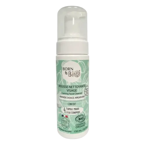 Bio Reinigungsschaum - Süßmandel & Argan (Gesicht)