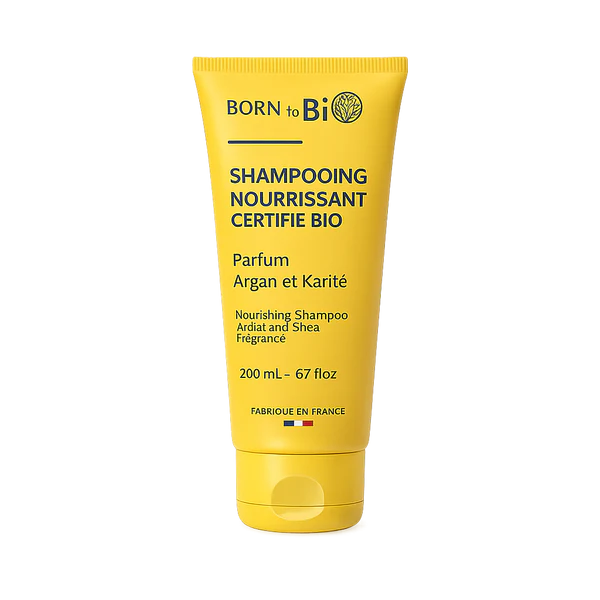 Bio Nährendes Shampoo - Argan & Sheabutter