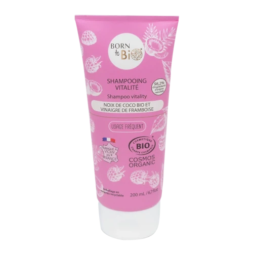 Bio Vitalitätsshampoo - Kokosnuss & Himbeeressig