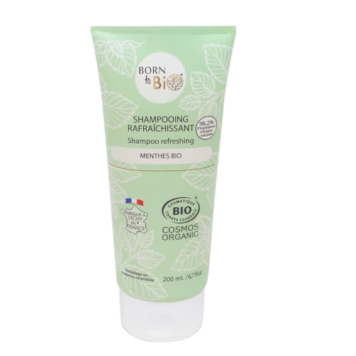 Bio Erfrischendes Shampoo - Grüne Minze