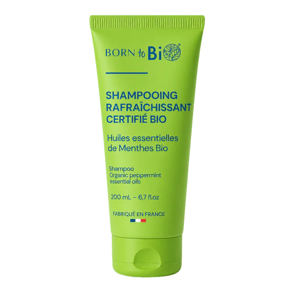 Bio Erfrischendes Shampoo - Grüne Minze