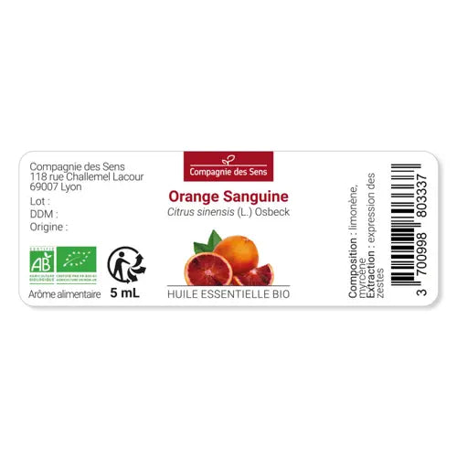 Bio Ätherisches Öl - Blutorange