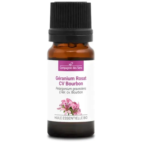 Organic Essential Oil - Geranium Rosat cv Bourbon