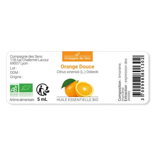 Bio Ätherisches Öl - Süßorange