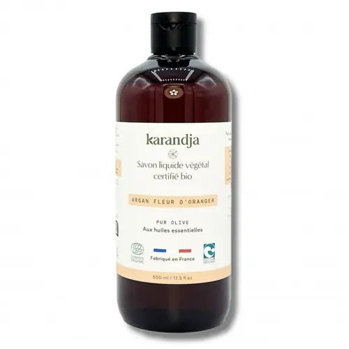 Organic Cleansing Gel - Pure Olive & Argan & Orange Blossom