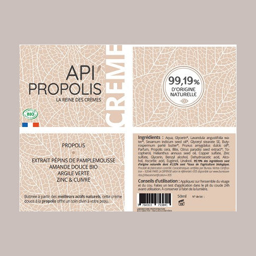 Bio Gesichtscreme - Regenerierende Api'Propolis