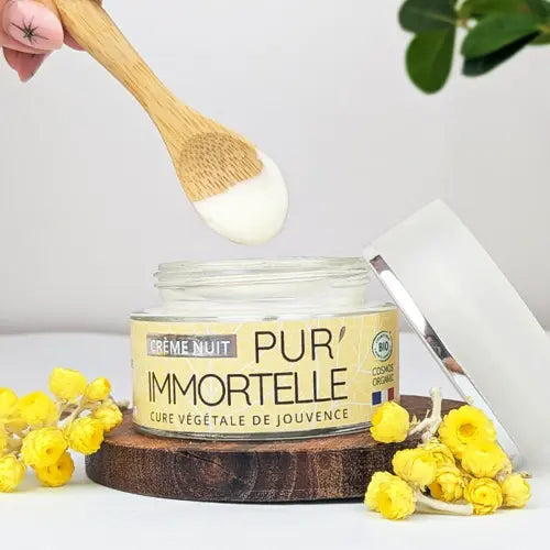 Organic Face Cream - Night - Anti-aging Pur'Immortelle