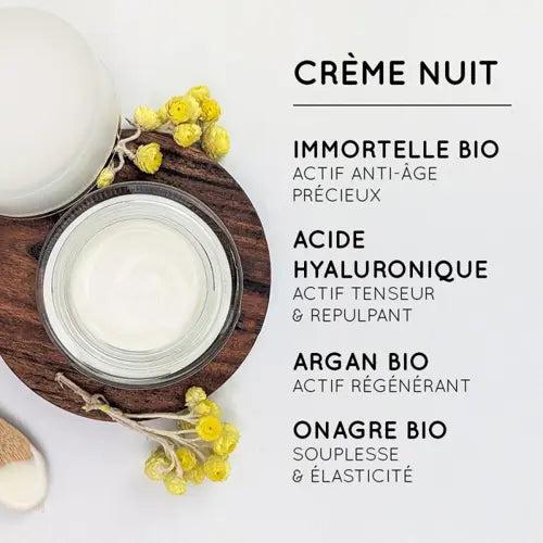 Organic Face Cream - Night - Anti-aging Pur'Immortelle