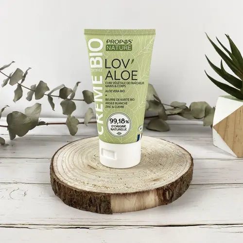 Bio Creme - Feuchtigkeitsspendende Lov'Aloe (Hände & Körper)