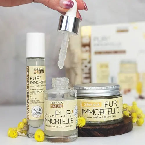Bio Hautpflegeset - Tag Pur’Immortelle