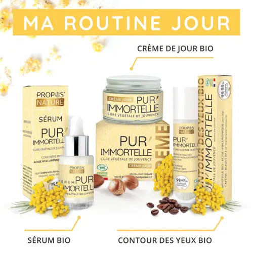 Bio Hautpflegeset - Tag Pur’Immortelle