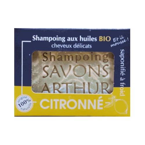 Feste Bio-Seife - Reine Zitrone (Feines Haar)