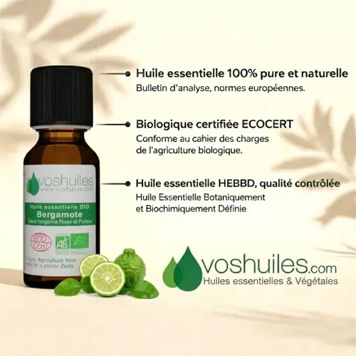 Bio Ätherisches Öl - Bergamotte