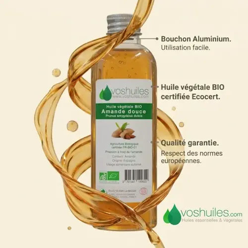 Organic Vegetable Oil - Sweet Almond